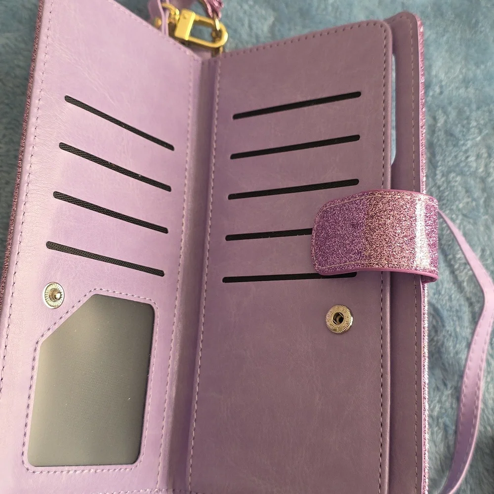 Wallet Case For S25 Ultra With Crissbody Strap